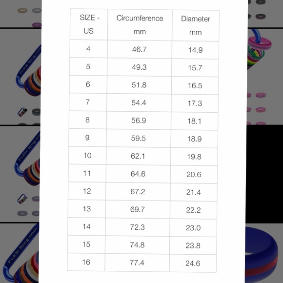 🆕 Flex Ring✨ Silicone Ring/ Interchange Bands ✨ - Picture 8 of 8